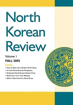 North Korean Review, Vol. 1 (Spring/Fall 2005)