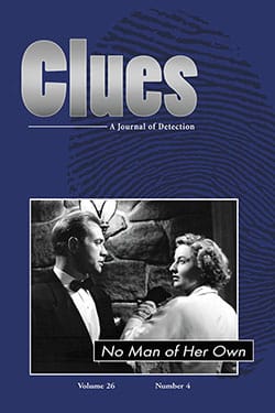 Clues: A Journal of Detection, Vol. 26, No. 4 (Winter 2008)