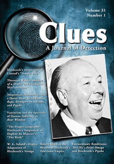 Clues: A Journal of Detection, Vol. 31, No. 1 (Spring 2013)