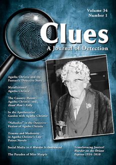 Clues: A Journal of Detection, Vol. 34, No. 1 (Spring 2016)