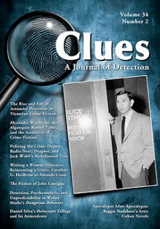 Clues: A Journal of Detection, Vol. 34, No. 2 (Fall 2016)