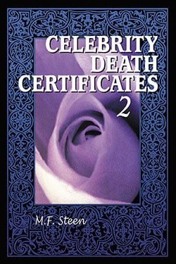 Celebrity Death Certificates 2