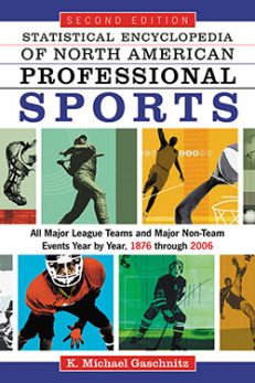 Statistical Encyclopedia of North American Professional Sports