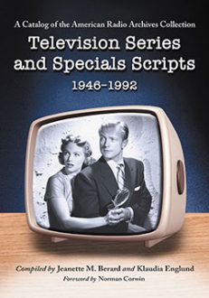 Television Series and Specials Scripts, 1946–1992