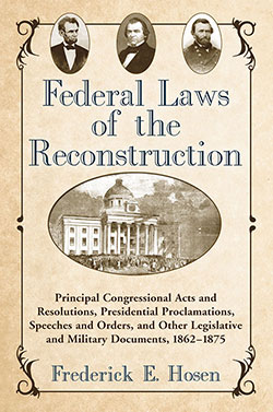 Federal Laws of the Reconstruction