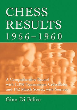 Chess Results, 1956–1960