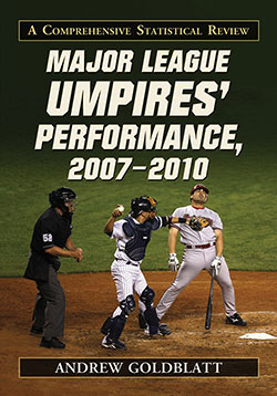 Major League Umpires’ Performance, 2007–2010