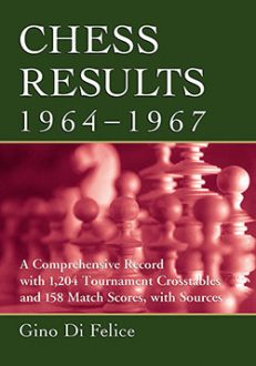 Chess Results, 1921-1930: A Comprehensive Record with 940 Tournament  Crosstables and 210 Match Scores: Di Felice, Gino: 9780786426423:  : Books