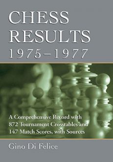 Chess Results, 1975–1977