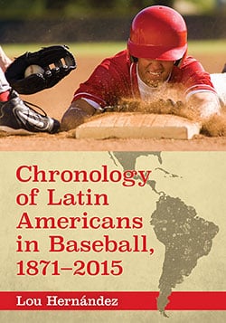 Chronology of Latin Americans in Baseball, 1871–2015