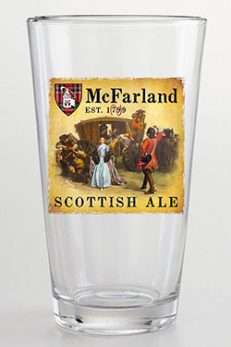 McFarland Anniversary Scottish Ale Pint Glass